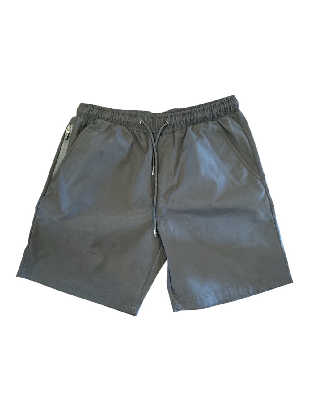 Men's Black South Pole Drawstring Casual Shorts